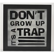 Wholesale - 7.5"x7.5" WOOD GROW UP DECOR C/P 4, UPC: 044021631706